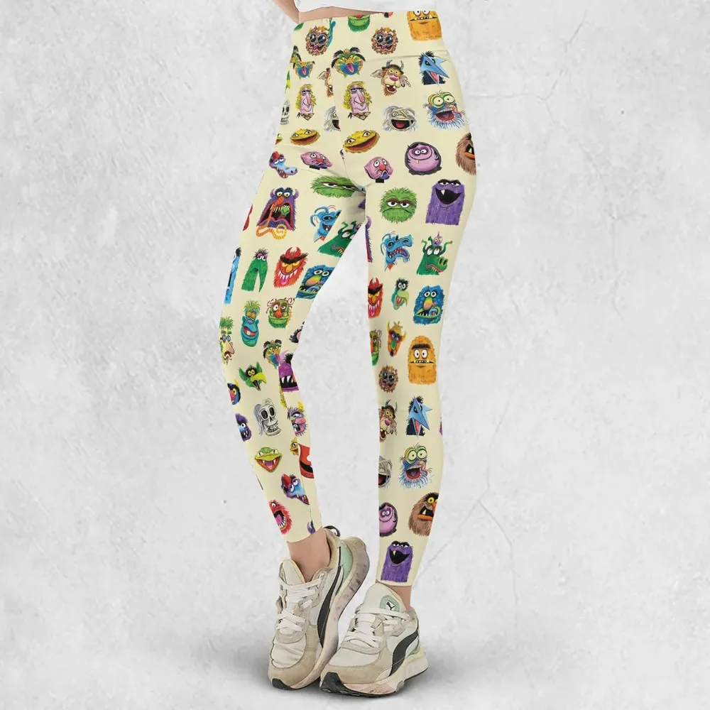 All Of 'Em Muppets Characters The Muppet Show Legging - 2
