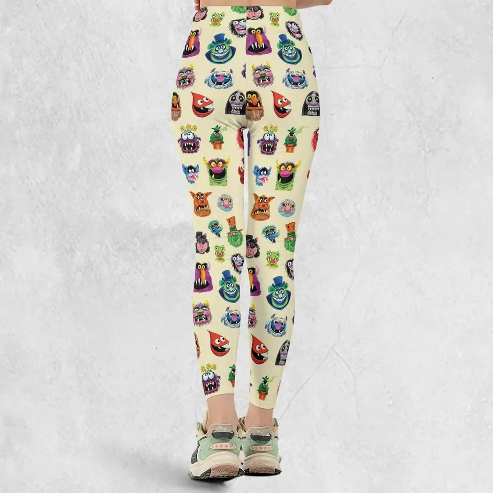 All Of 'Em Muppets Characters The Muppet Show Legging - 3