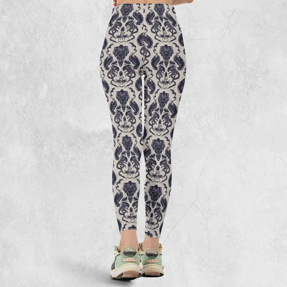 Alien Xenomorph Pattern Legging - 3