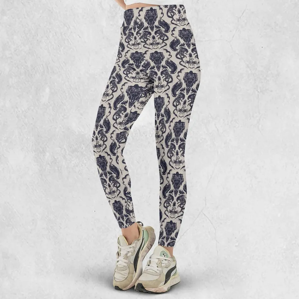 Alien Xenomorph Pattern Legging - 2