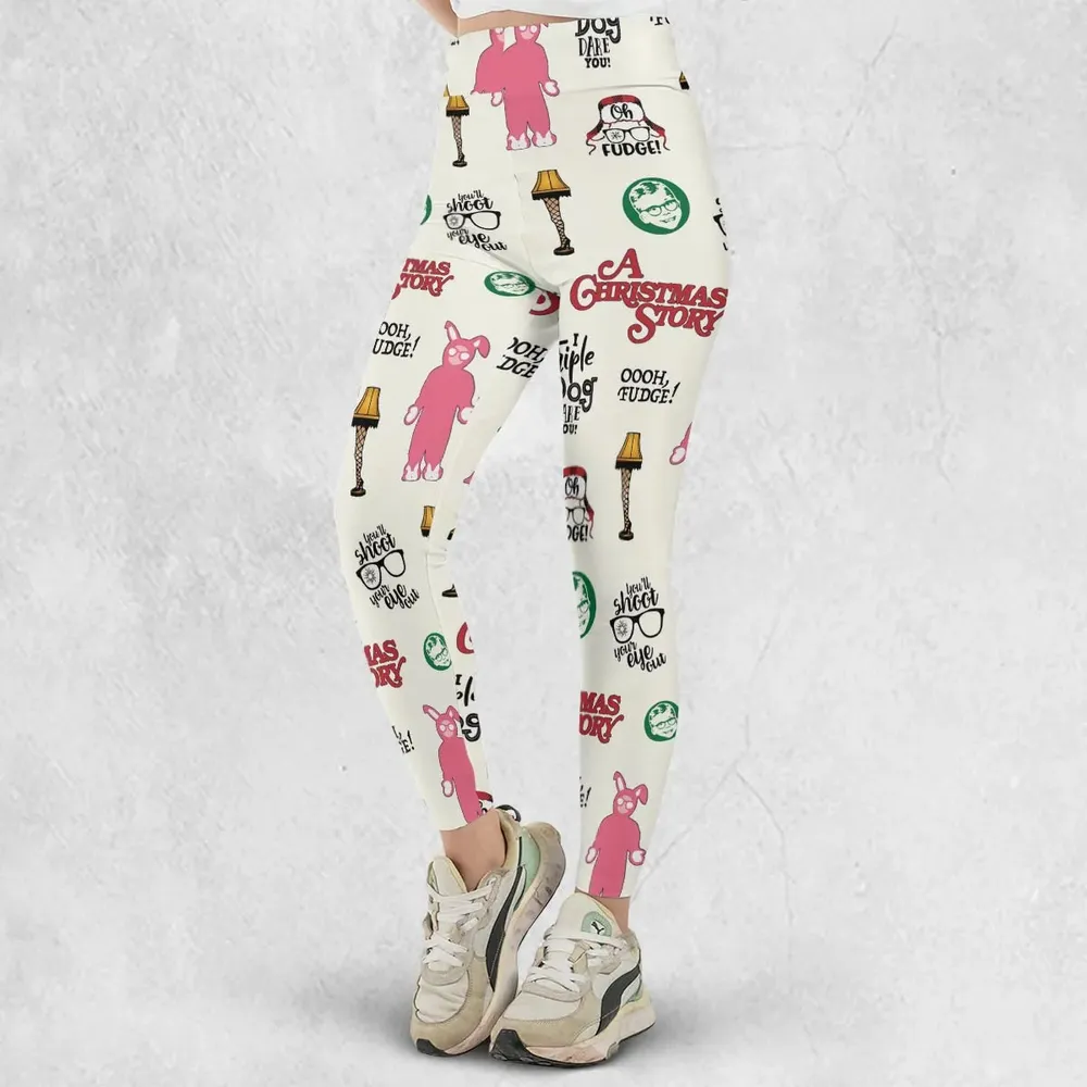 A Christmas Story Pattern Legging - 2