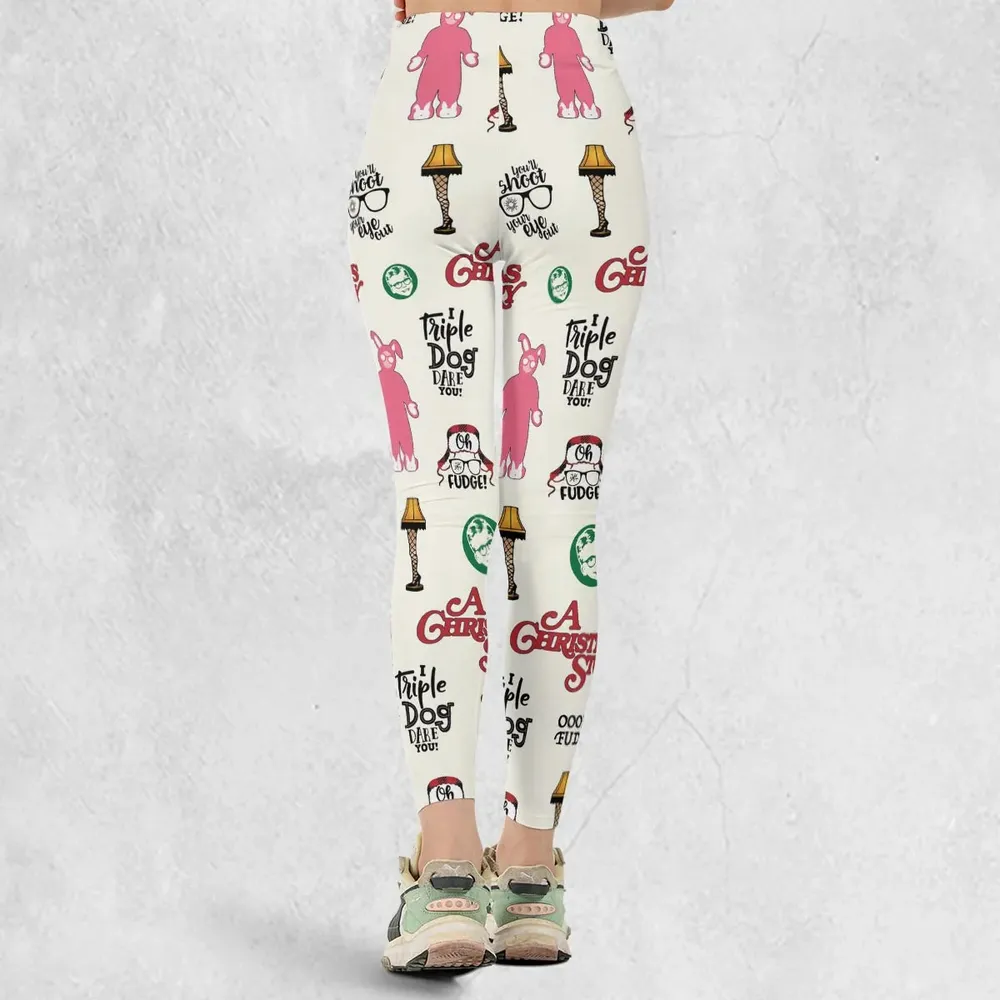 A Christmas Story Pattern Legging - 3