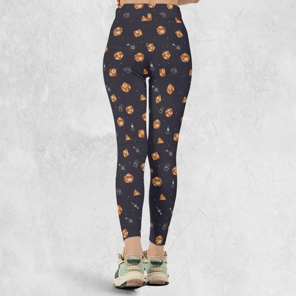 Halloween Dices Pattern Legging - 3