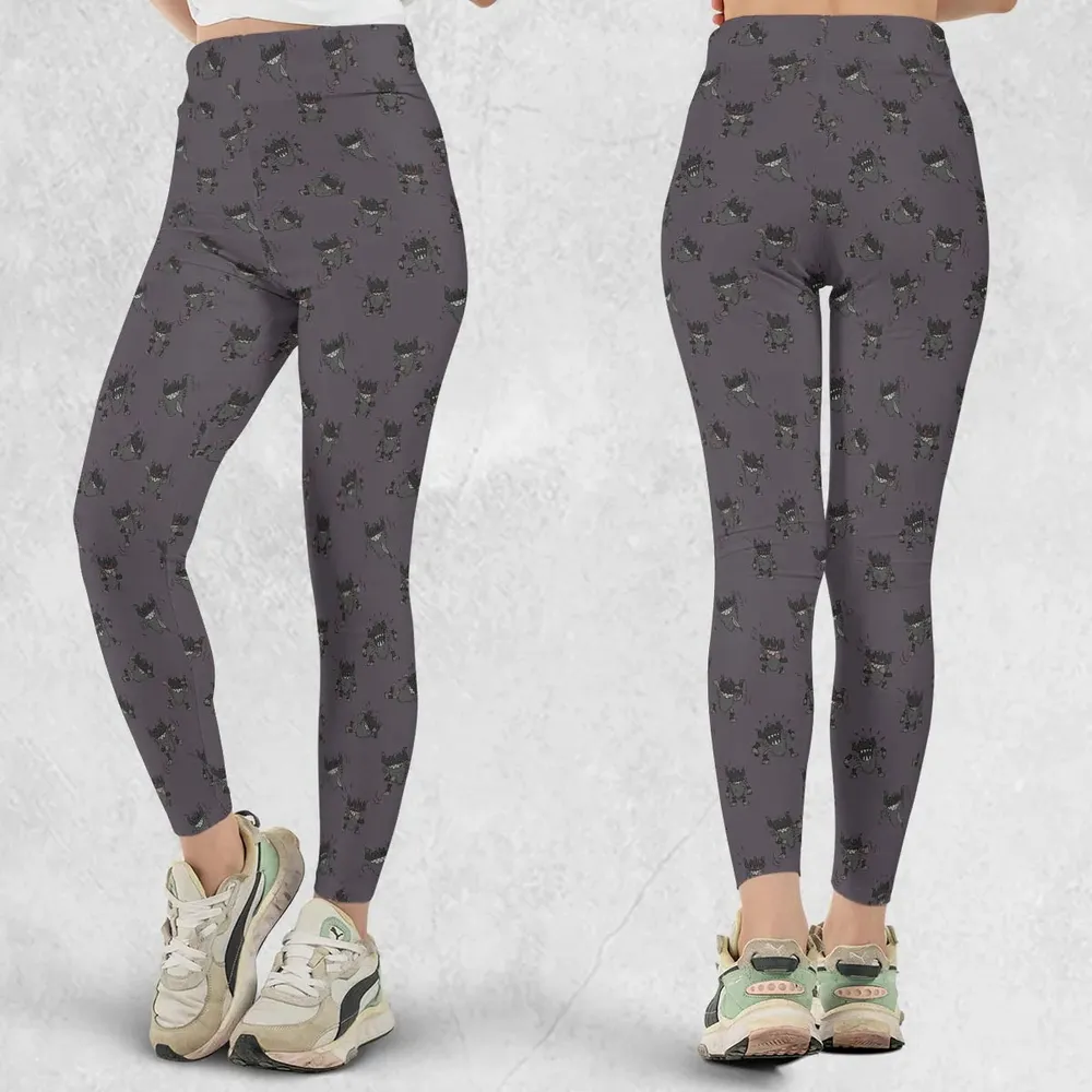 Perrrrrserker Pokemon Pattern Legging - 1