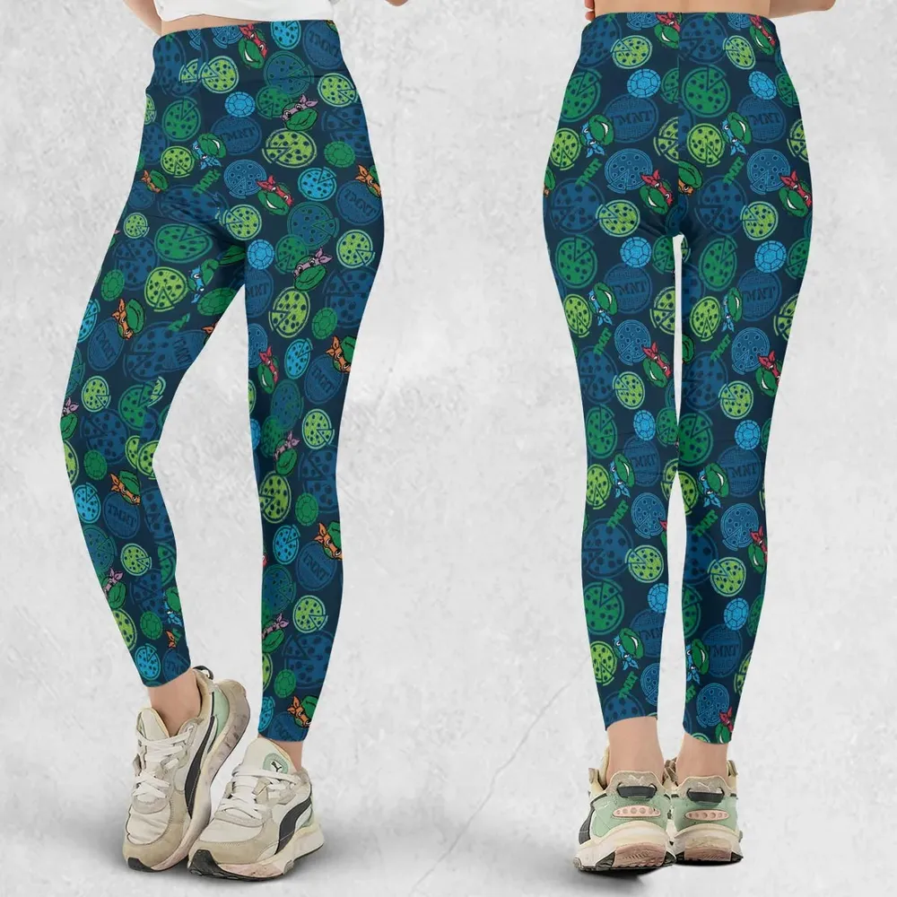 Teenage Mutant Ninja Turtles Pizza Legging - 1