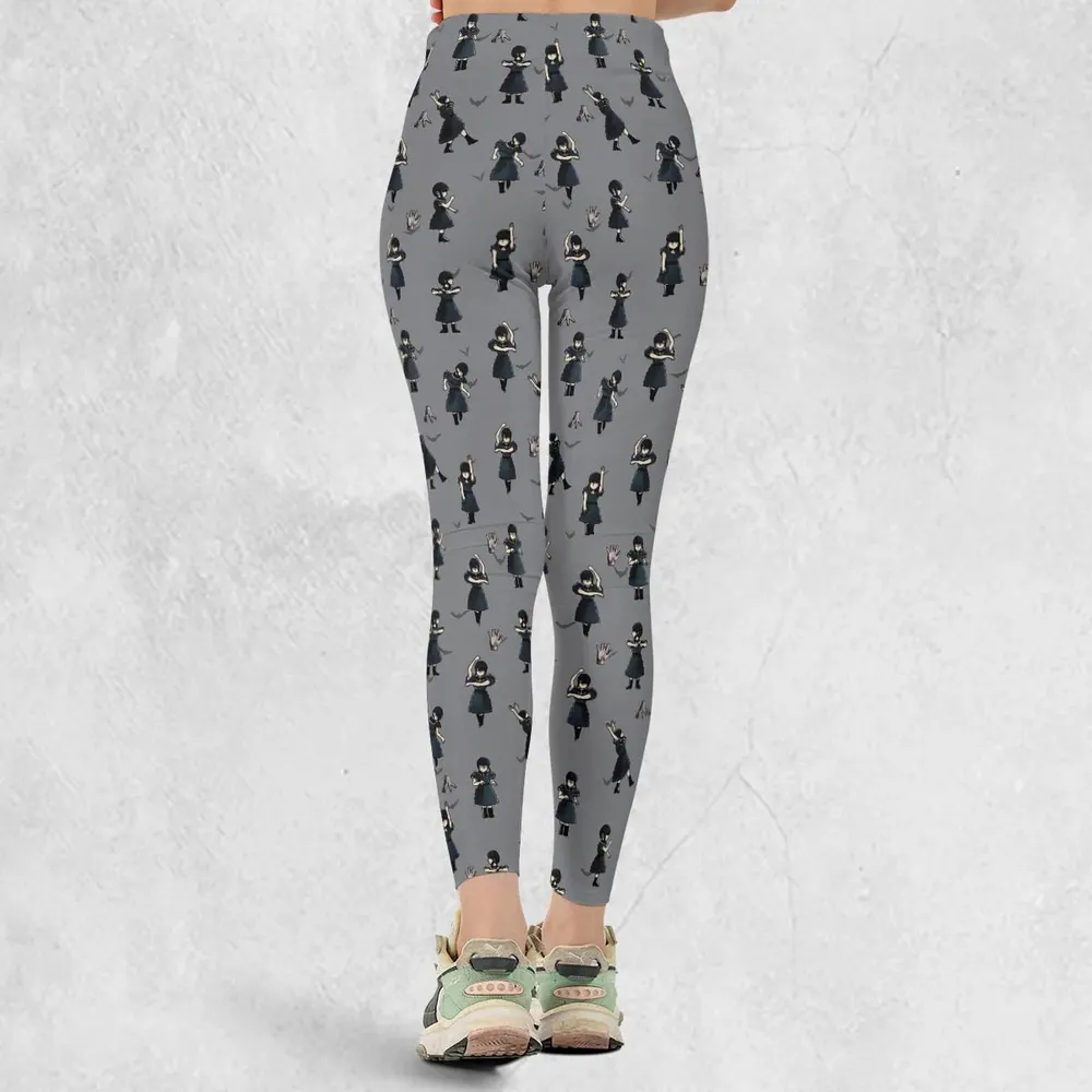 Wednesday Dance Pattern Legging - 3