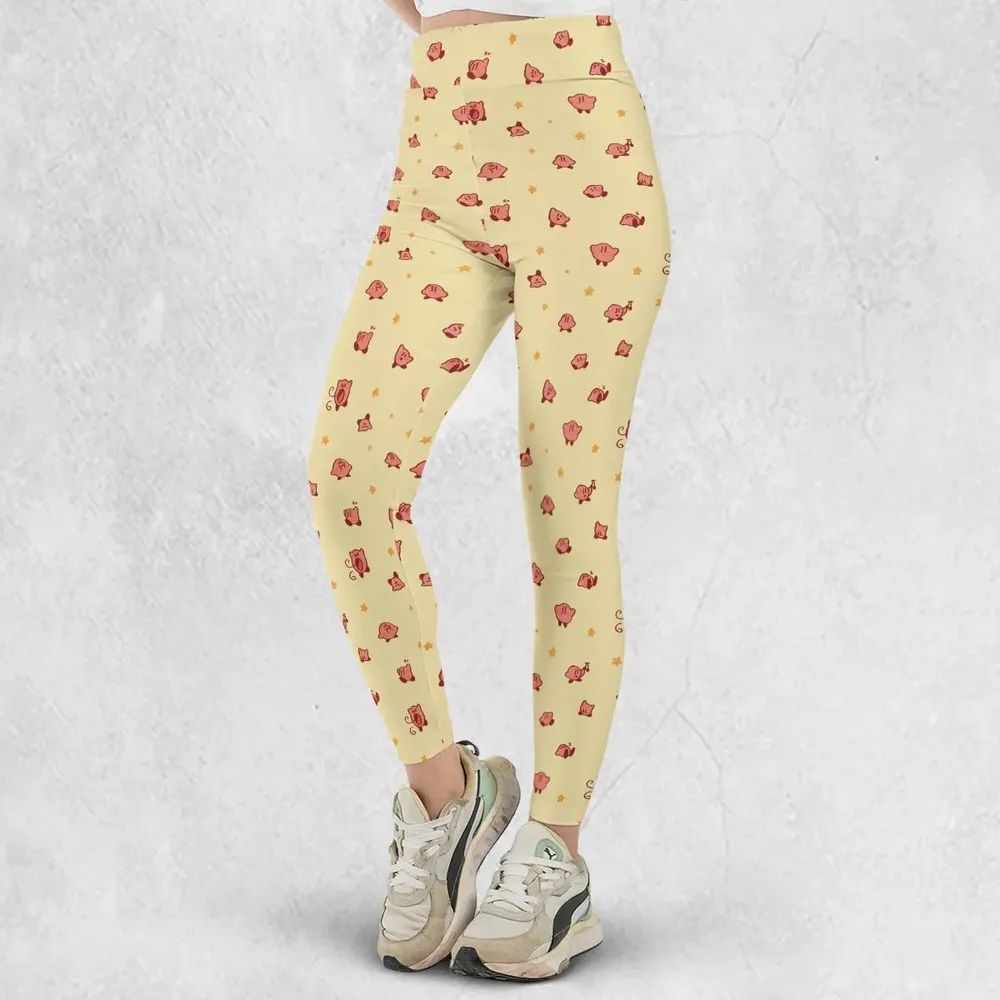 Nintendo Kirby Pattern Legging - 2