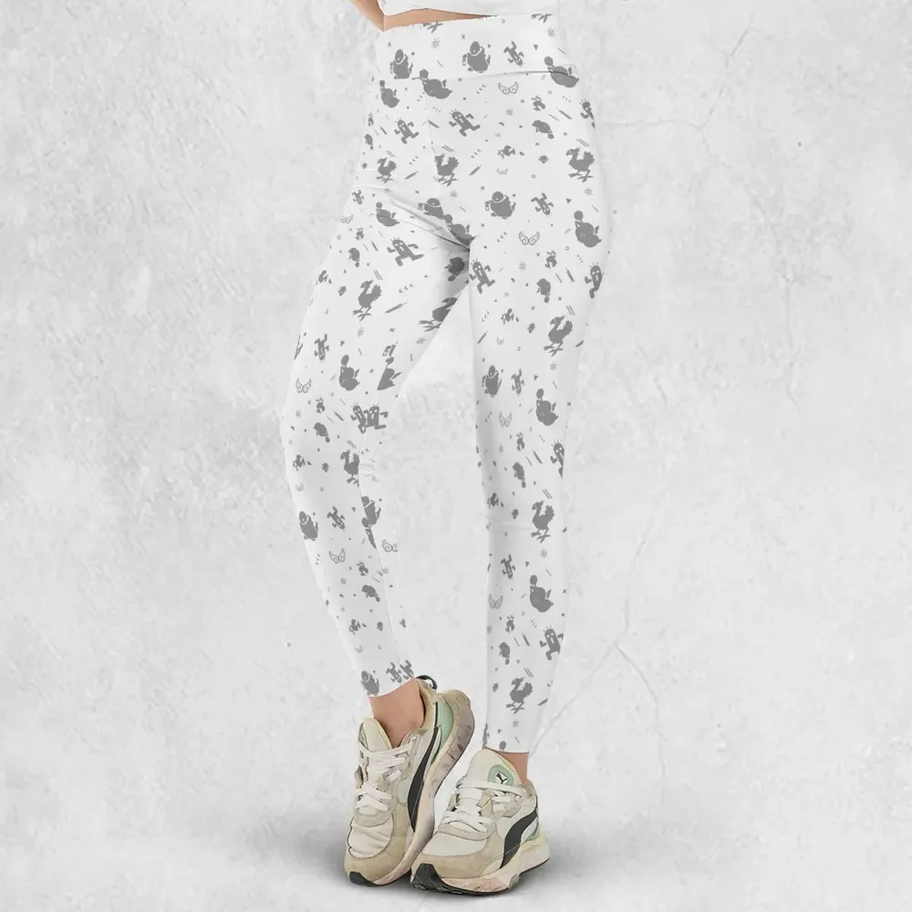 Final Fantasy Creatures Pattern Legging - 2