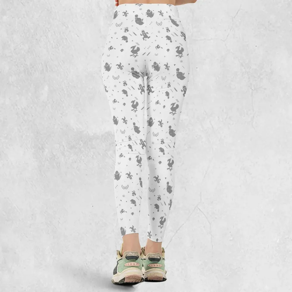 Final Fantasy Creatures Pattern Legging - 3