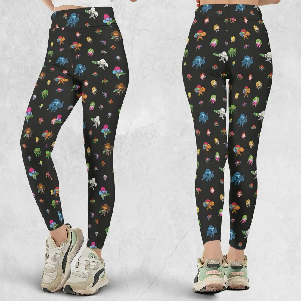 Metroid Pattern Legging - 1