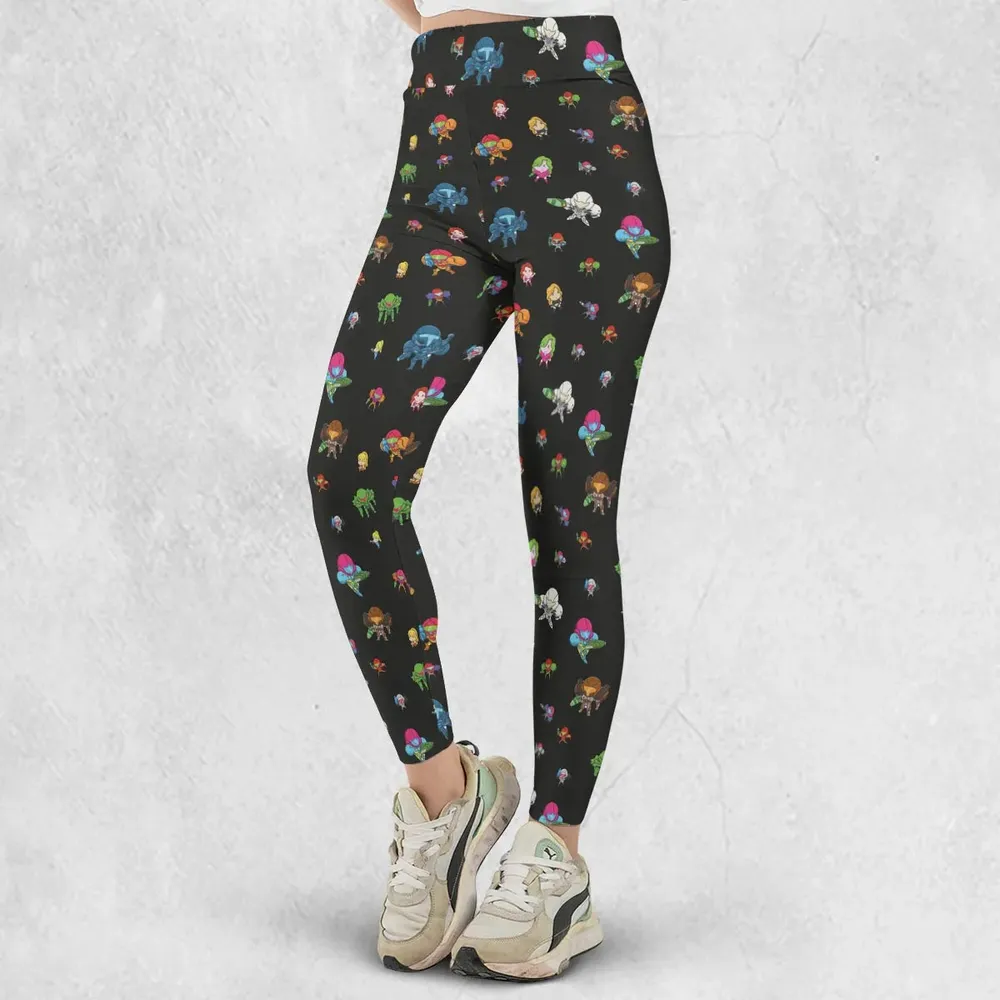 Metroid Pattern Legging - 2