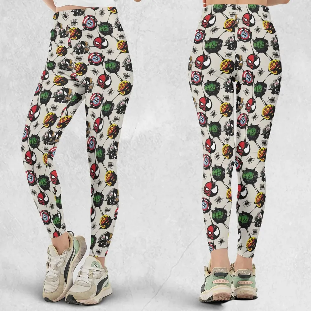 Teenage Mutant Ninja Turtles Pattern Legging - 1