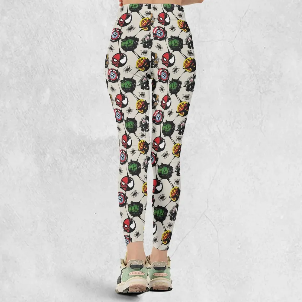 Teenage Mutant Ninja Turtles Pattern Legging - 3