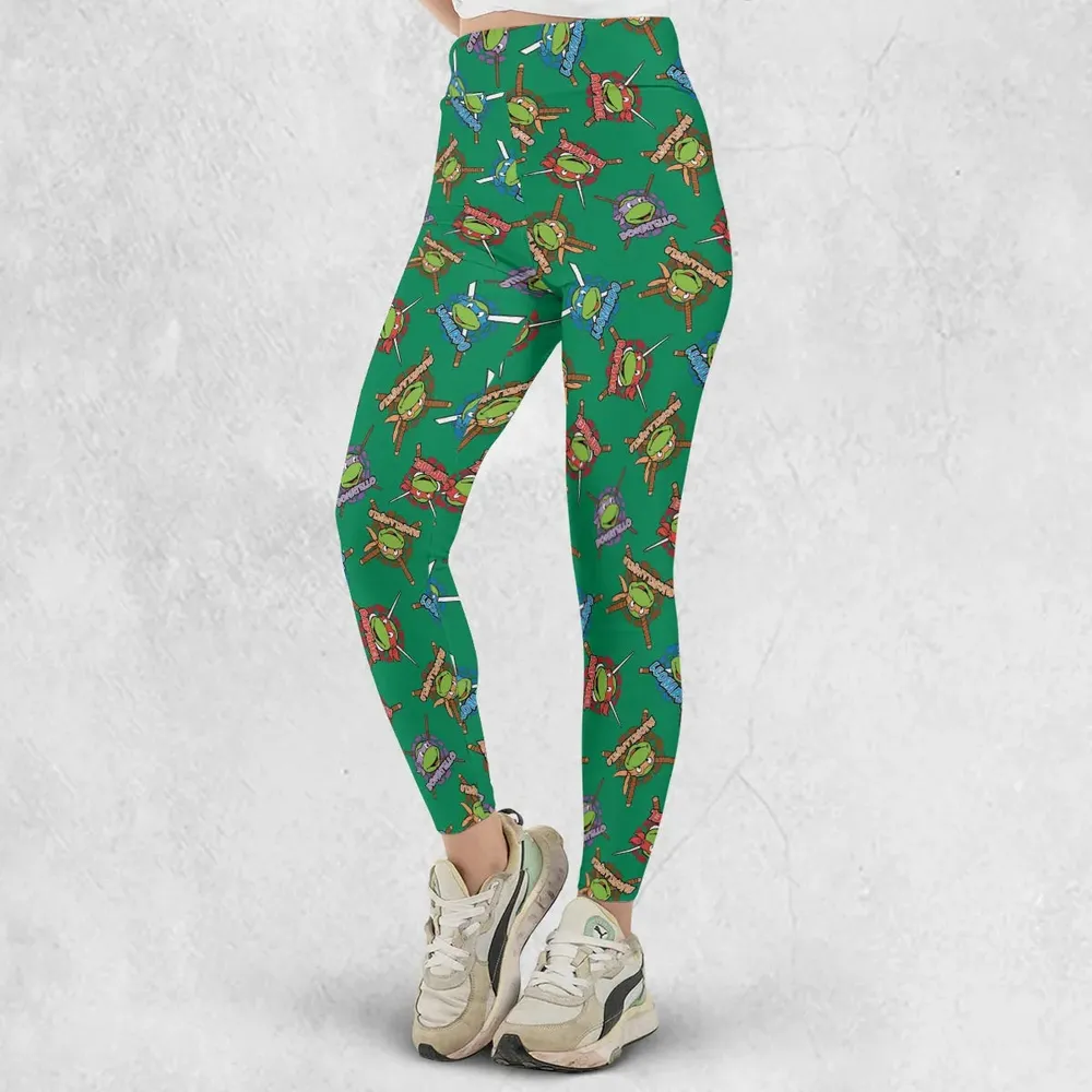 TMNT Characters Pattern Legging - 2