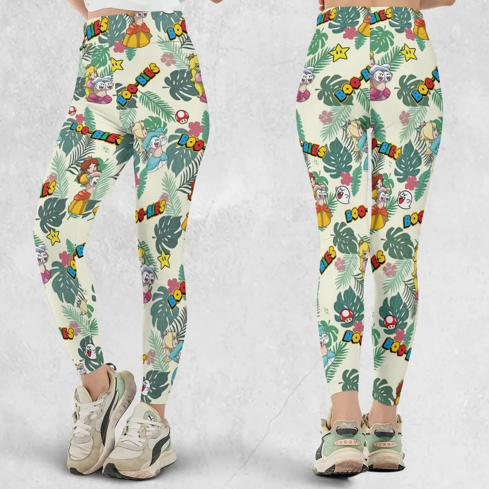 Super Mario Boo-Bies Pattern Legging - 1