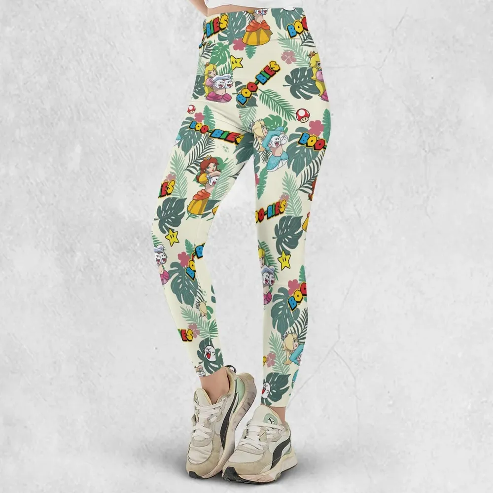 Super Mario Boo-Bies Pattern Legging - 2