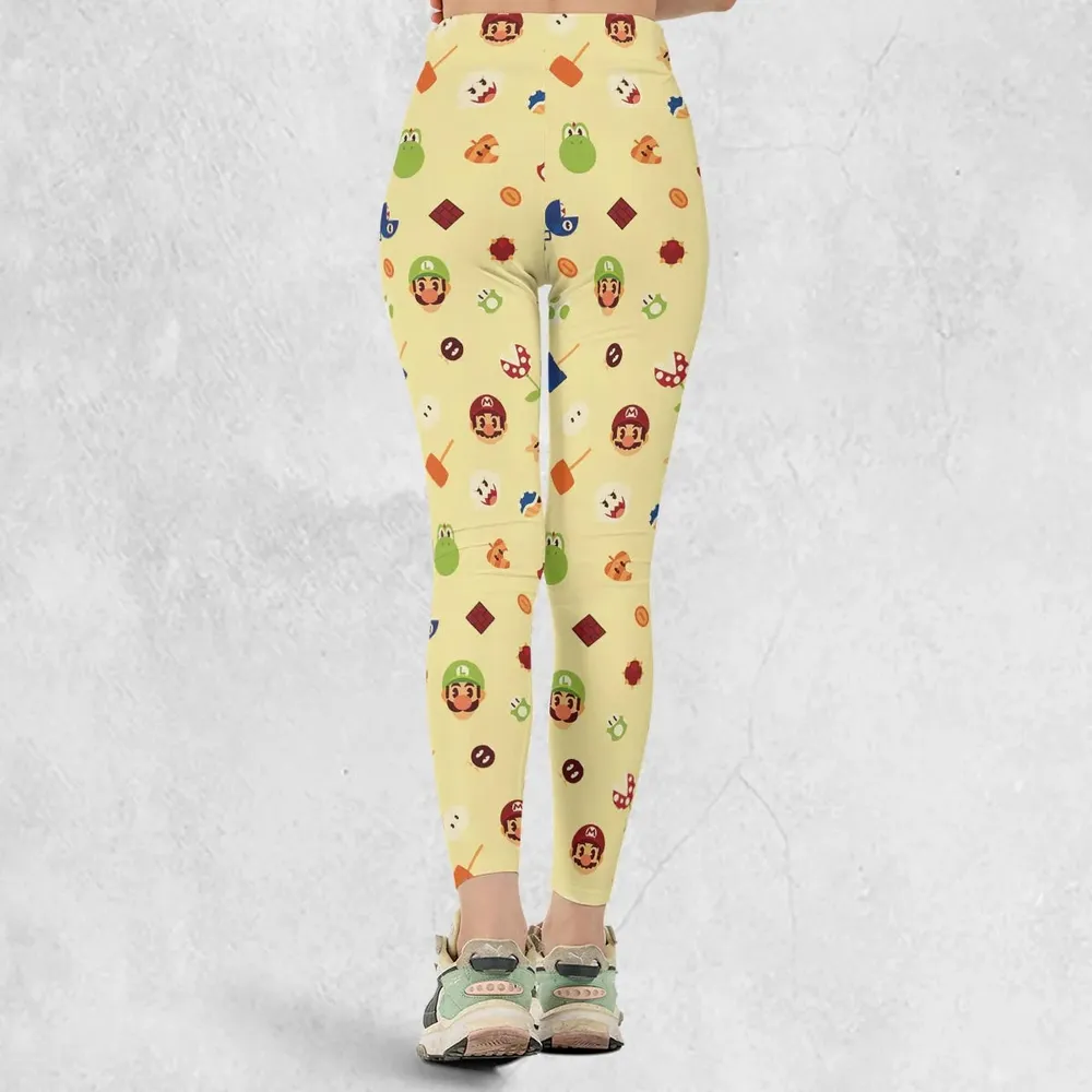 Mario and Friends Pattern Legging - 3