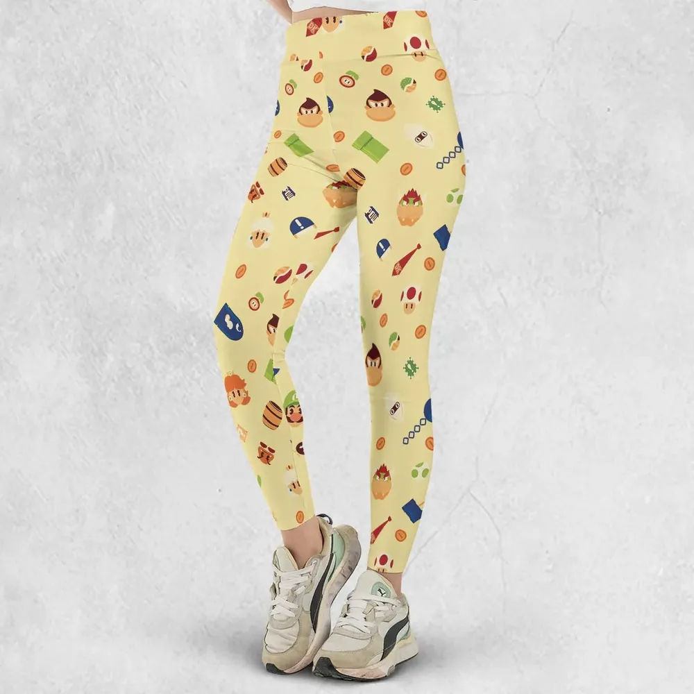 Mario and Friends Pattern Legging - 2