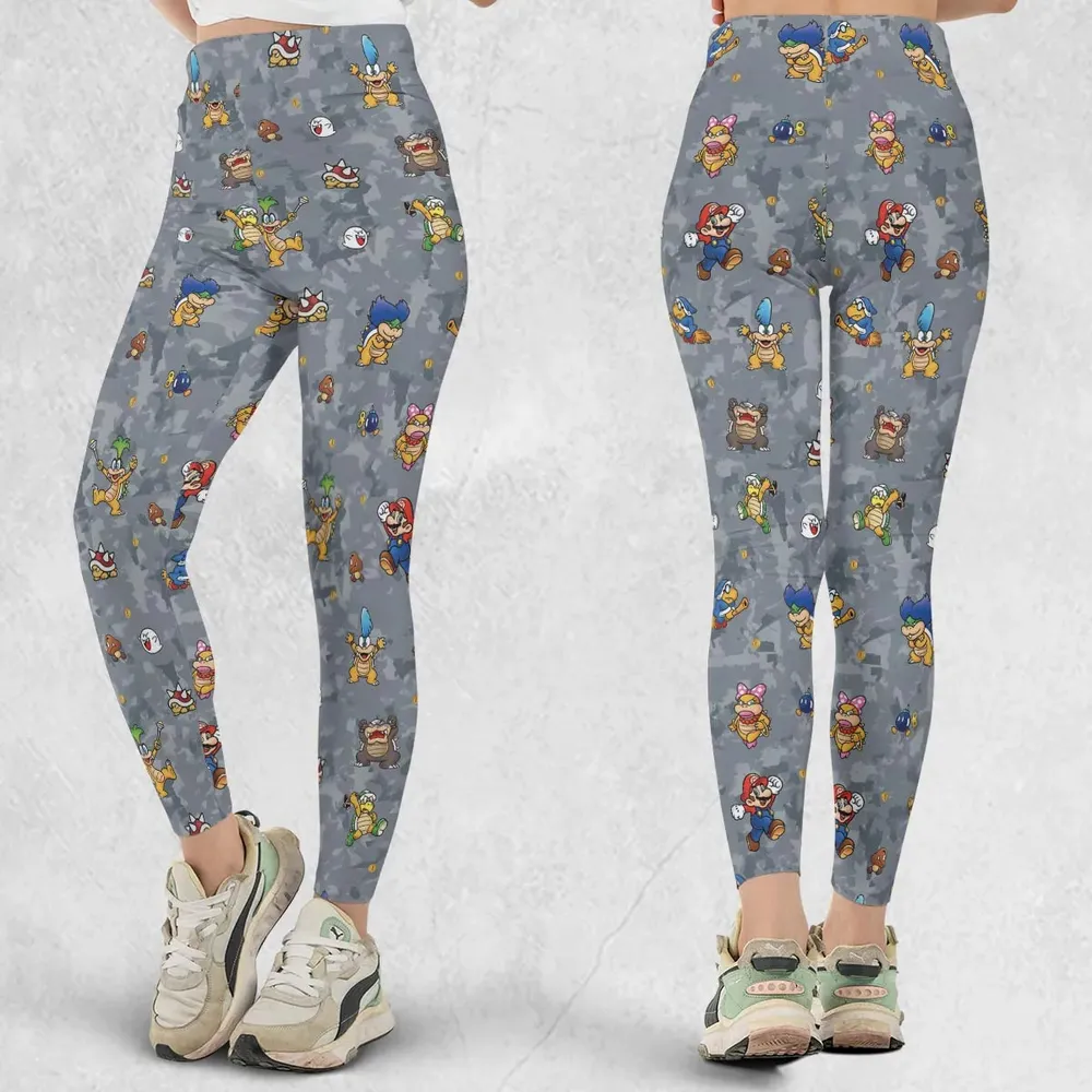 Super Mario Nintendo Video Game Legging - 1