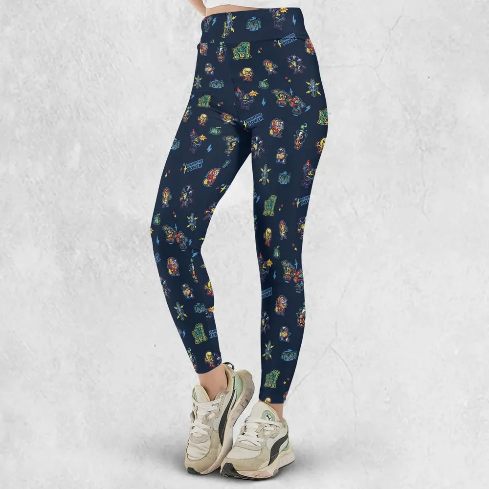 Masters Of The Universe Funny Pattern Legging - 2