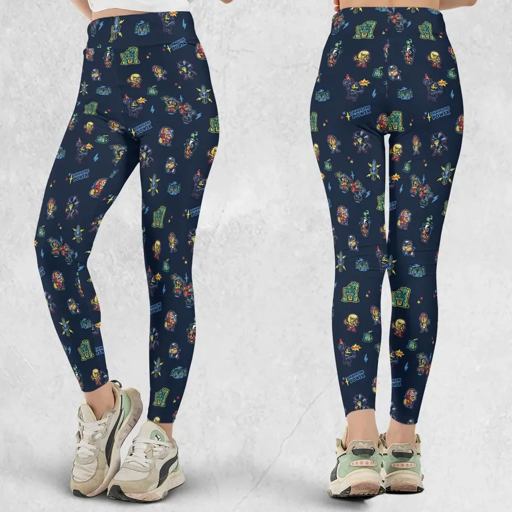 Masters Of The Universe Funny Pattern Legging - 1