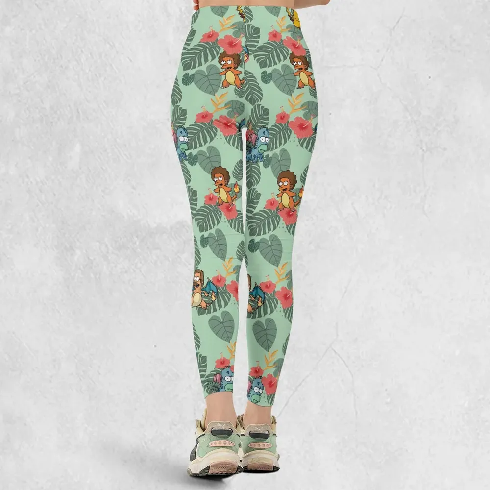 Simpsonmon The Simpsons Pokemon Mashup Legging - 3
