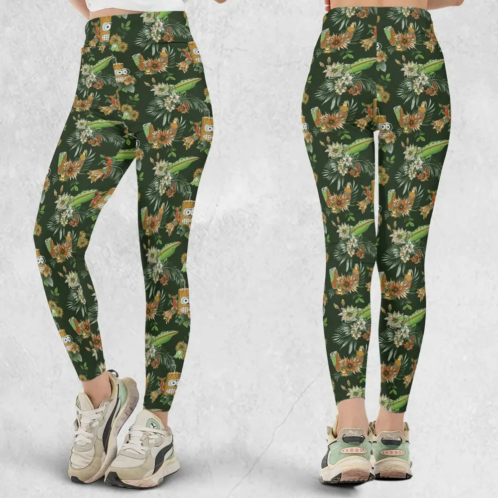 The Year 3000 Bender Futurama Legging - 1