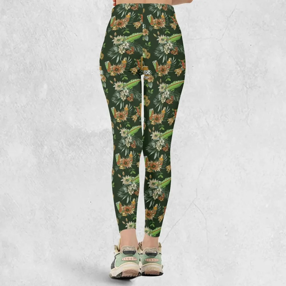 The Year 3000 Bender Futurama Legging - 3