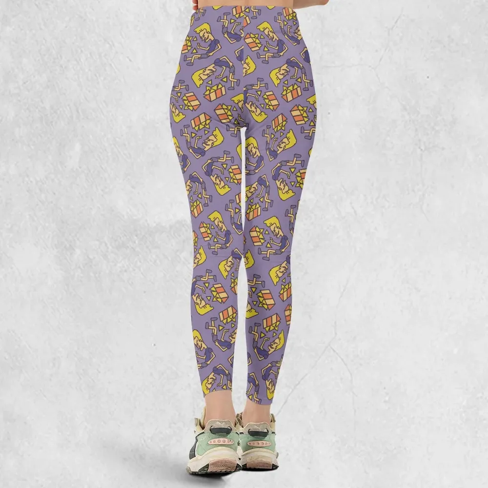Nachos Rule Beavis and Butthead Legging - 3
