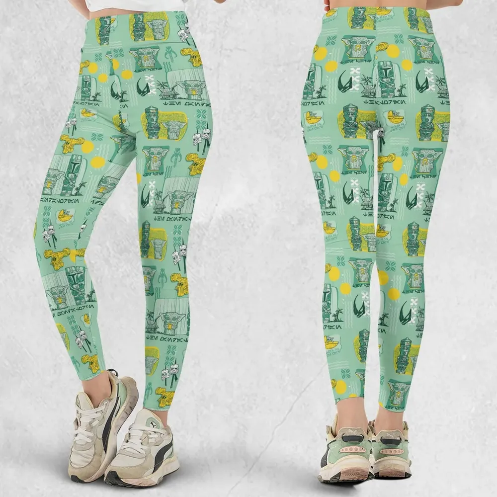 The Mandalorian Star Wars Aloha Legging - 1