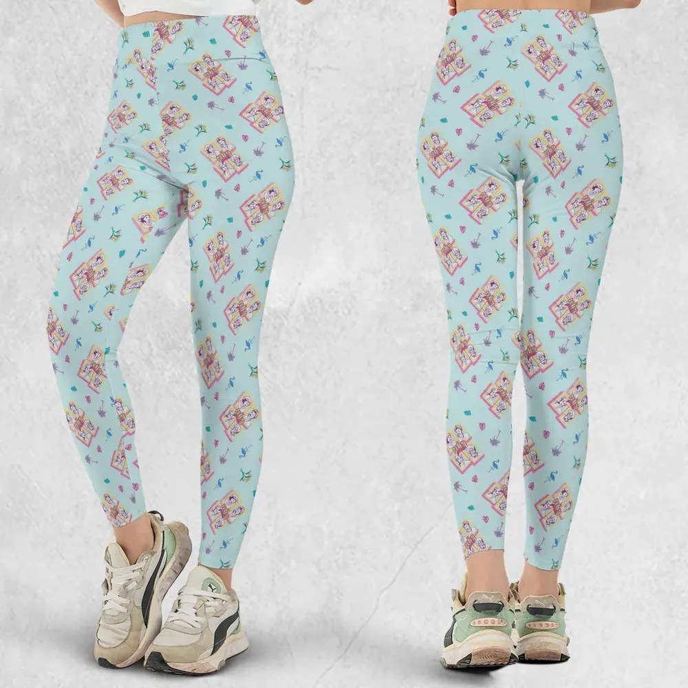 Golden Girls Patterned Legging - 1