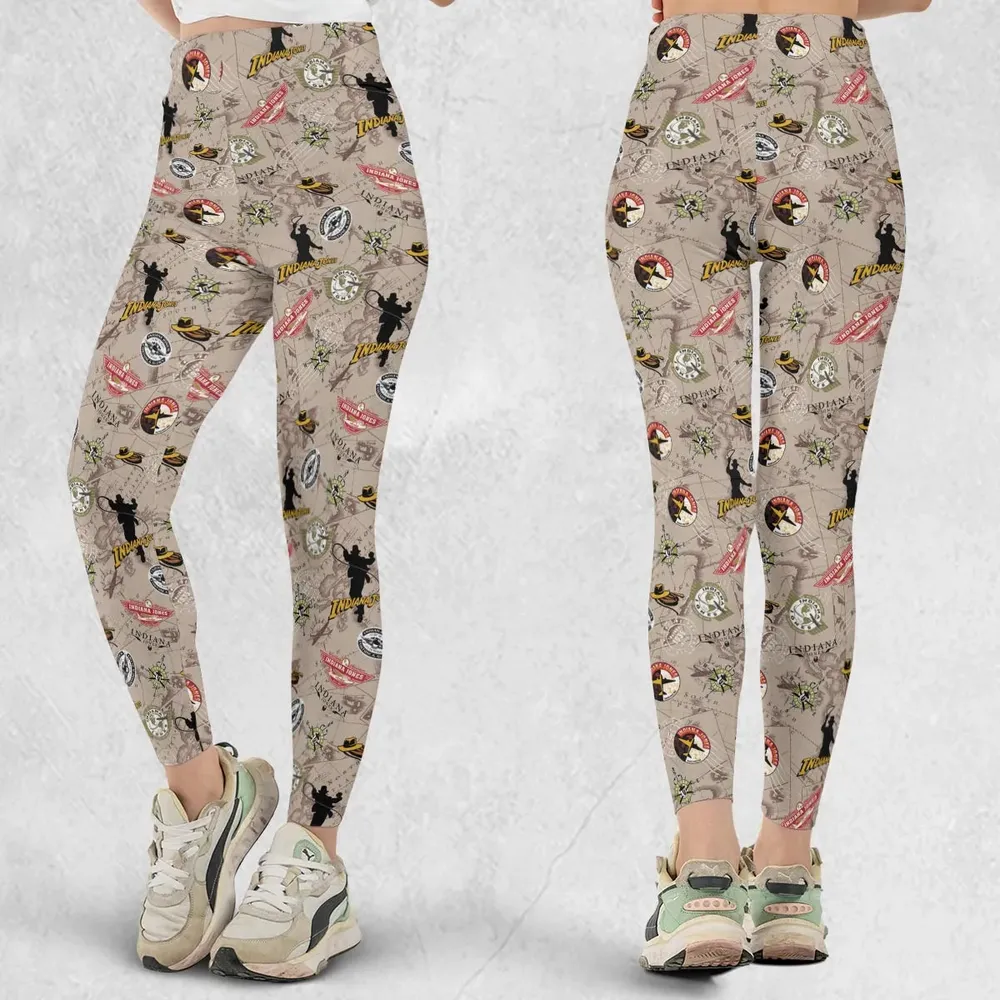 Indiana Jones Patterns Legging - 1
