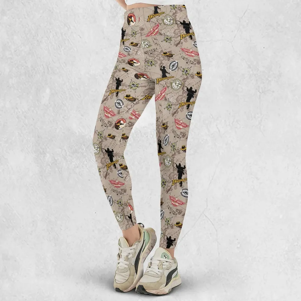 Indiana Jones Patterns Legging - 2