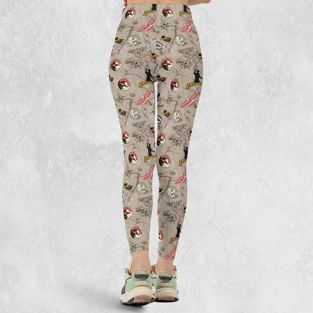Indiana Jones Patterns Legging - 3