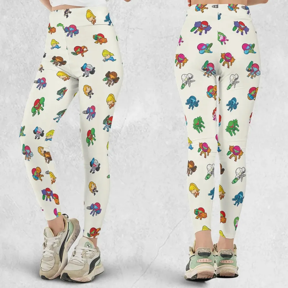 The Many Suits Of Samus Metroid Pattern Legging - 1