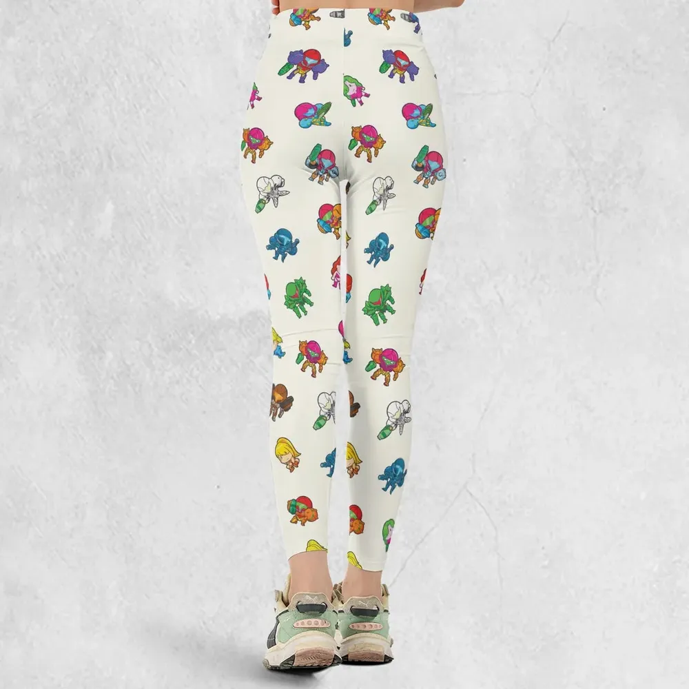 The Many Suits Of Samus Metroid Pattern Legging - 3