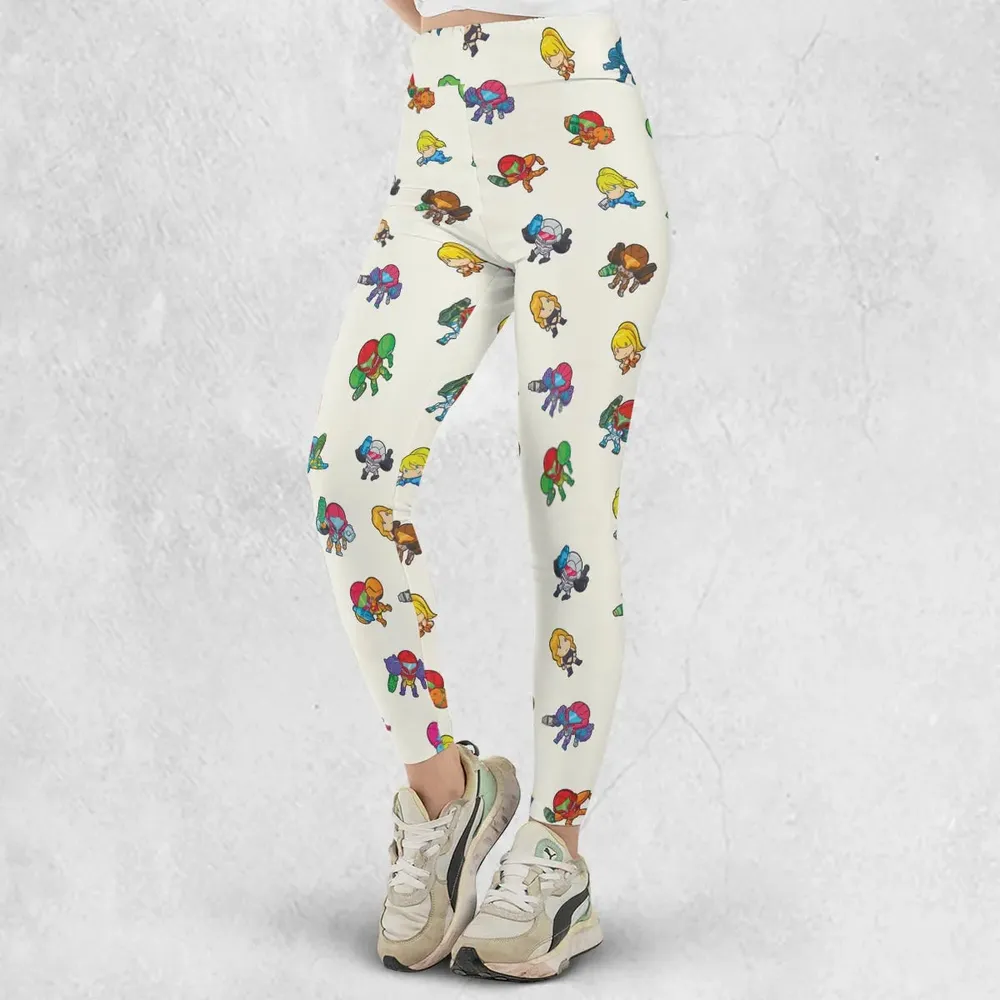 The Many Suits Of Samus Metroid Pattern Legging - 2