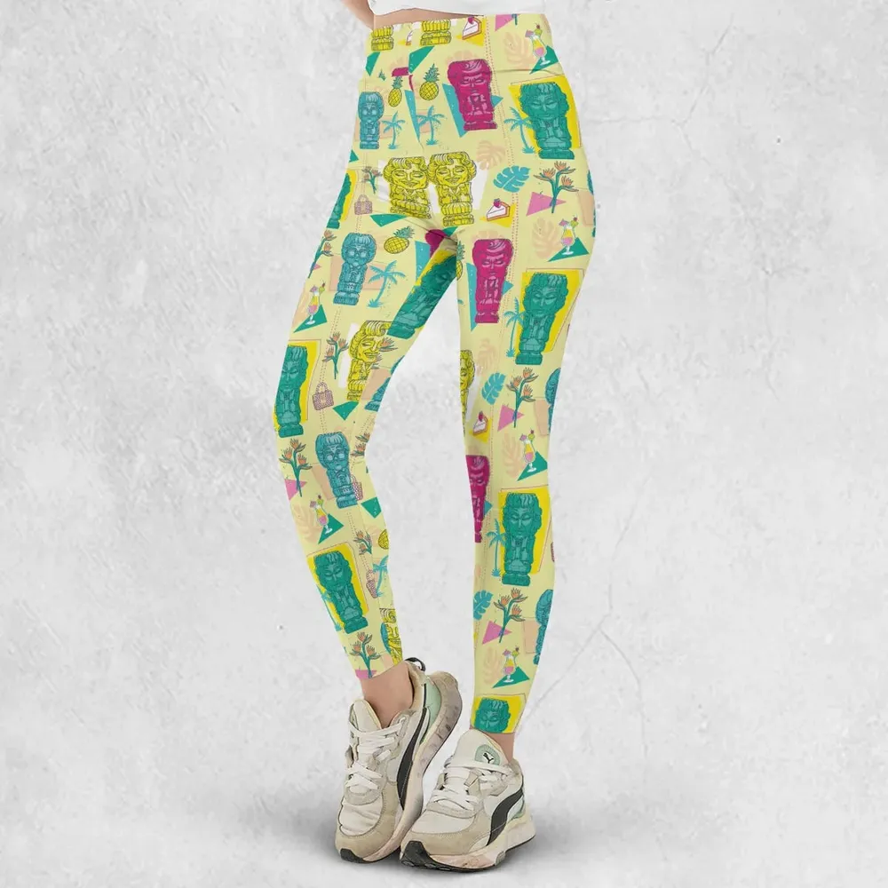 Golden Girls Tiki Shack Aloha Legging - 2