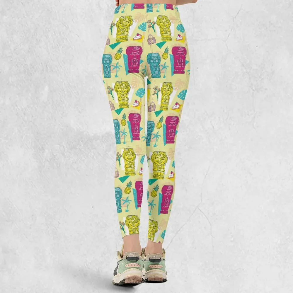 Golden Girls Tiki Shack Aloha Legging - 3