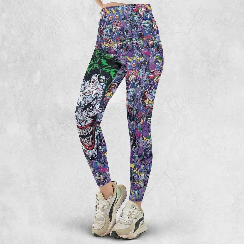 Joker The Most Favourite Characters Pattern Legging - 2