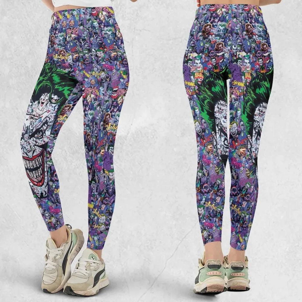 Joker The Most Favourite Characters Pattern Legging - 1