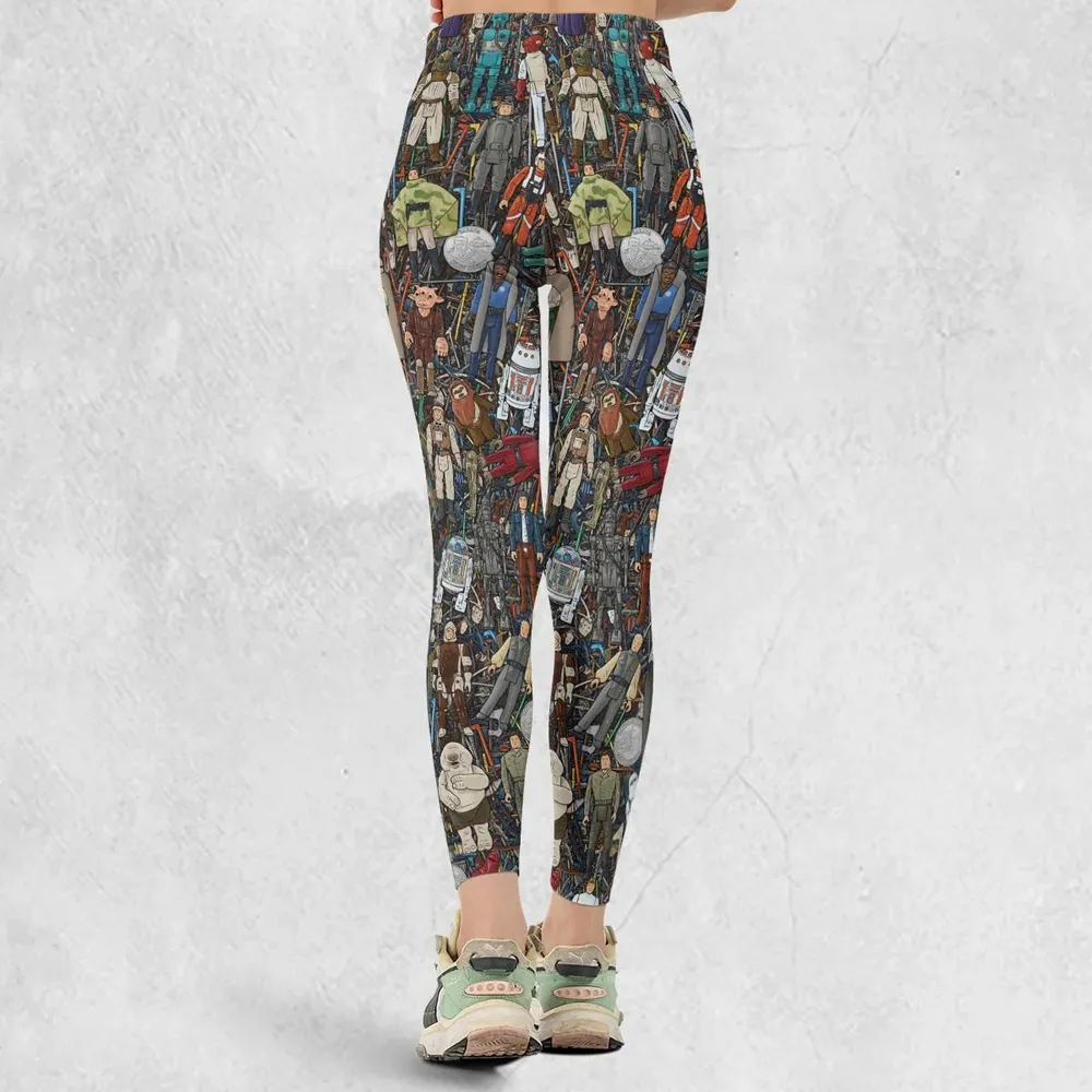 Star Wars Characters Figures Legging - 3