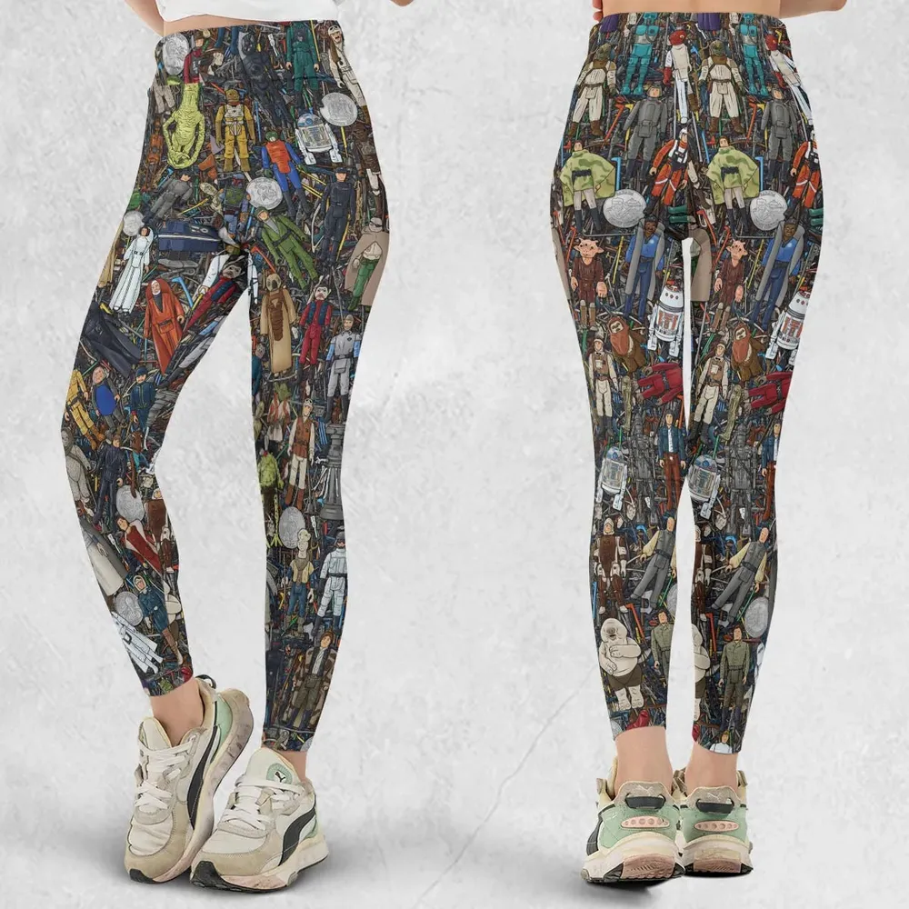 Star Wars Characters Figures Legging - 1