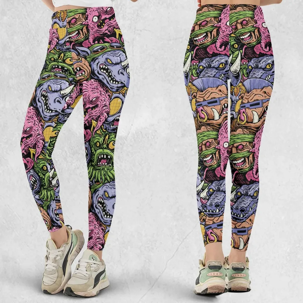 Nostalgic Villains Teenage Mutant Ninja Turtles Legging - 1