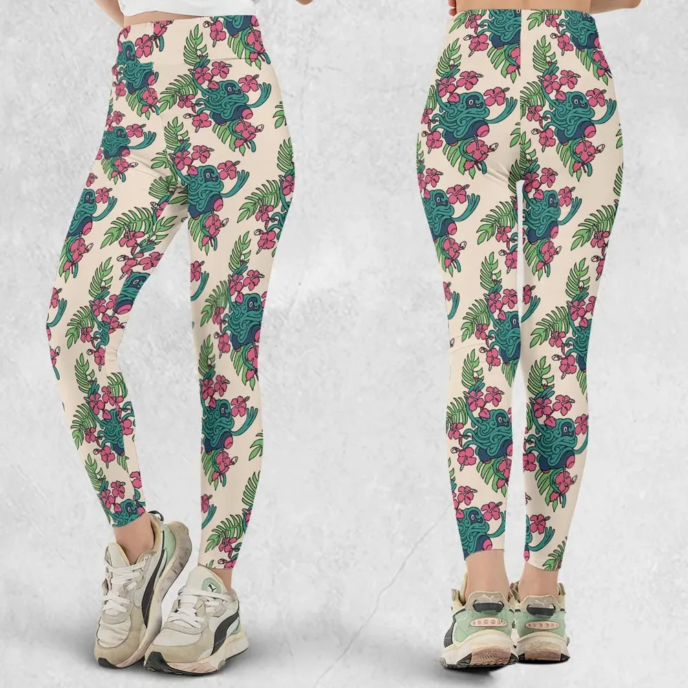 Tropical Tangrowth Pokemon Legging - 1