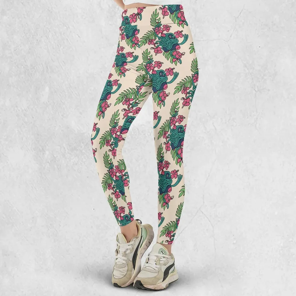 Tropical Tangrowth Pokemon Legging - 2