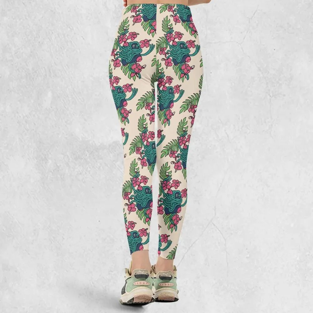 Tropical Tangrowth Pokemon Legging - 3