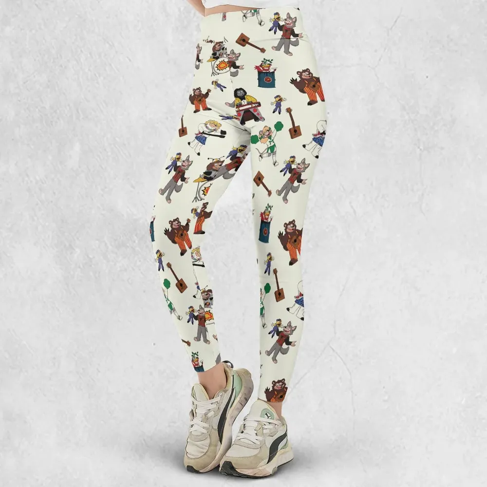 The Rock-afire Explosion Pattern Legging - 2