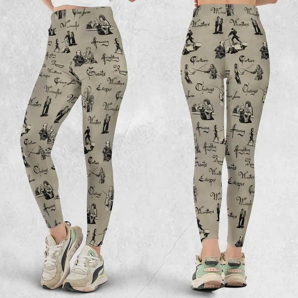 Hencing Fighting The Princess Bride Legging - 1