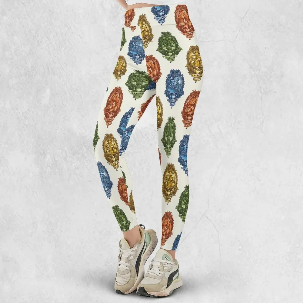 Water Grass Electric Fire I Choose Pattern Legging - 2